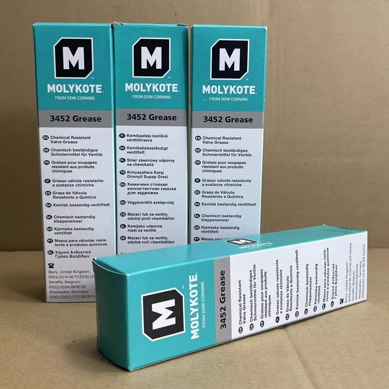Molykote 3451 Greece E Plastic Grease High Temperature High Speed Fluorosilicone Grease